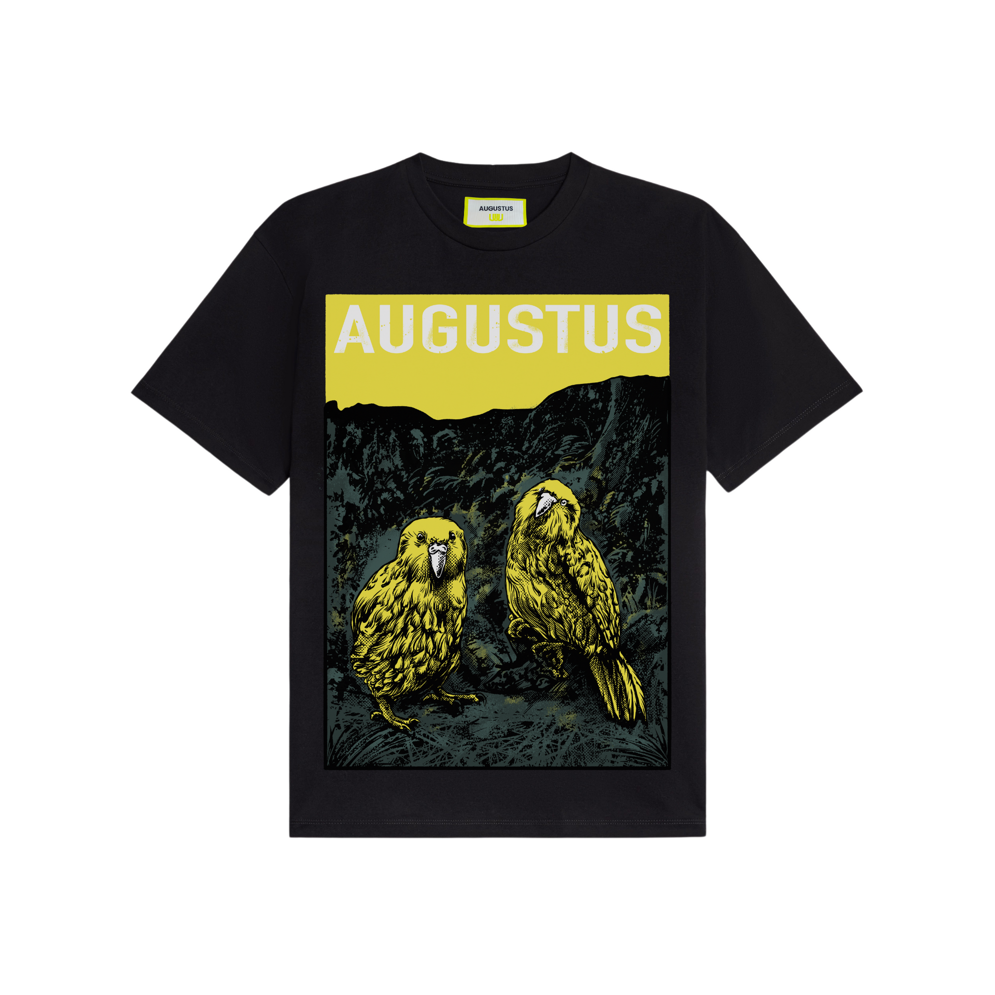 Augustus T-shirt kakapo birds